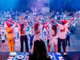 Dance Party au Camping Camping Homair