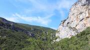 Gorges de l'Omblèze dans le Parc Naturel Régional du Vercors dans la Drôme