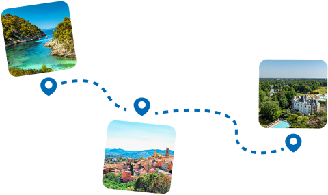 Illustration représentant les roadtrips