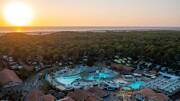 Camping avec piscine chauffée en bord de mer dans les Landes