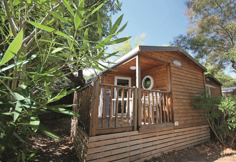 mobil-home Cottage en bois