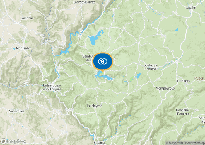 Localisez le camping sur la carte