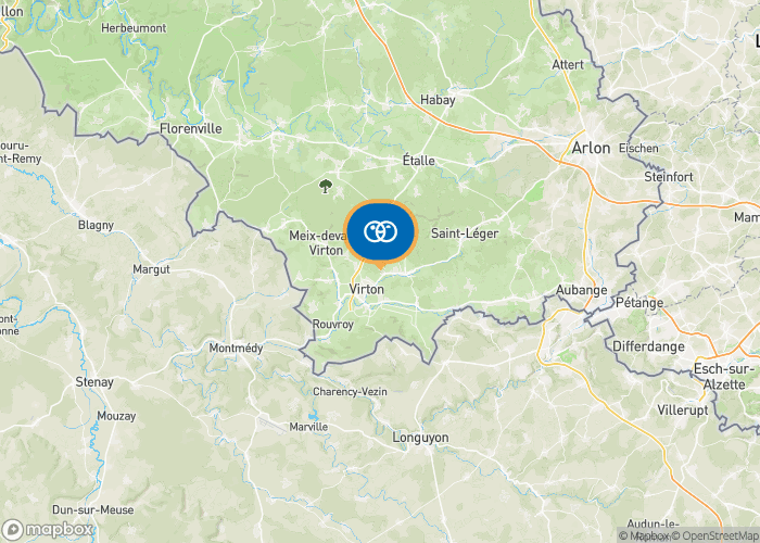 Localisez le camping sur la carte