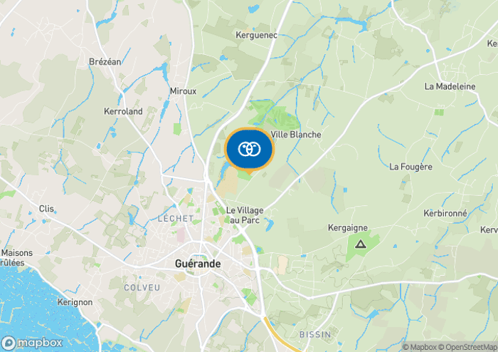 Localisez le camping sur la carte