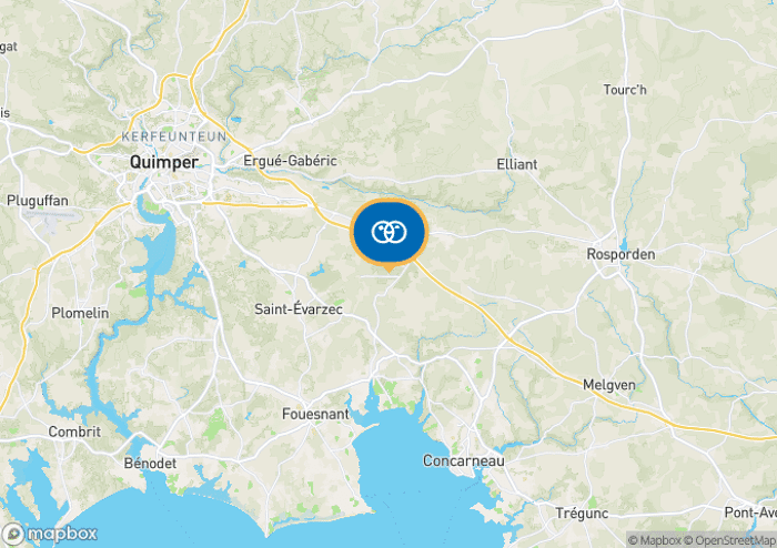 Localisez le camping sur la carte