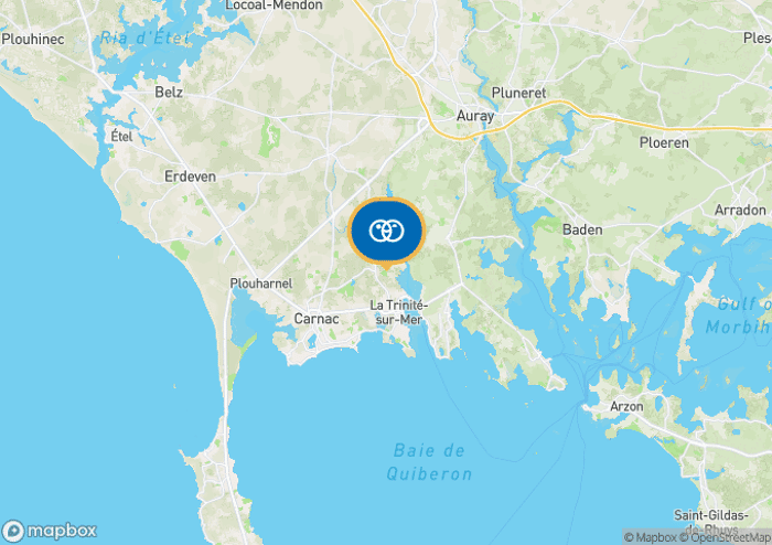 Bekijk de camping op de kaart