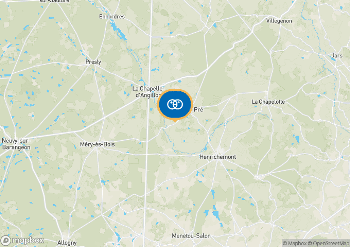 Localisez le camping sur la carte