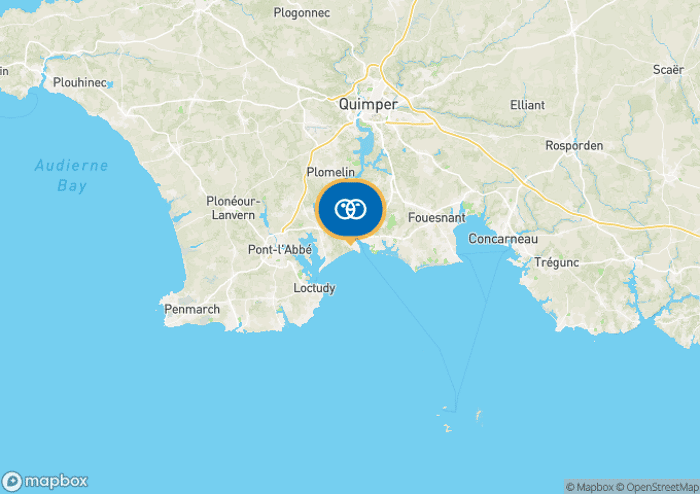 Localisez le camping sur la carte