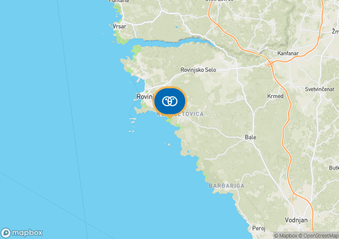 View the campsite on the map