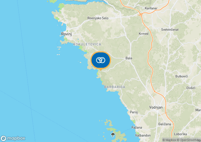 View the campsite on the map