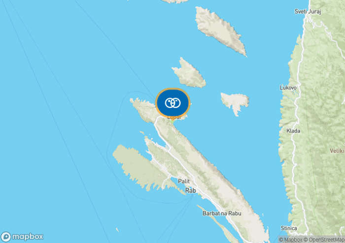 View the campsite on the map