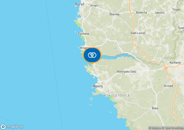 Localisez le camping sur la carte