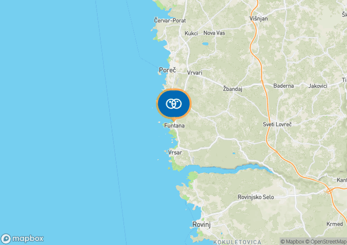 View the campsite on the map