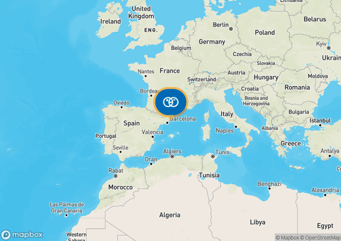 Localisez le camping sur la carte