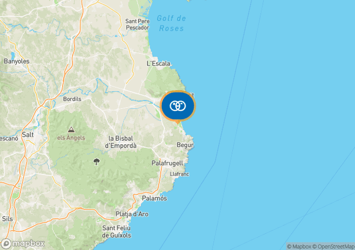 Localisez le camping sur la carte