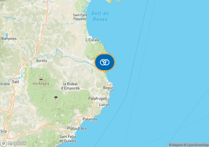 Localisez le camping sur la carte