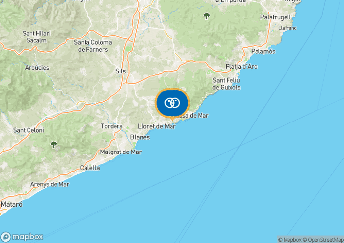 Localisez le camping sur la carte