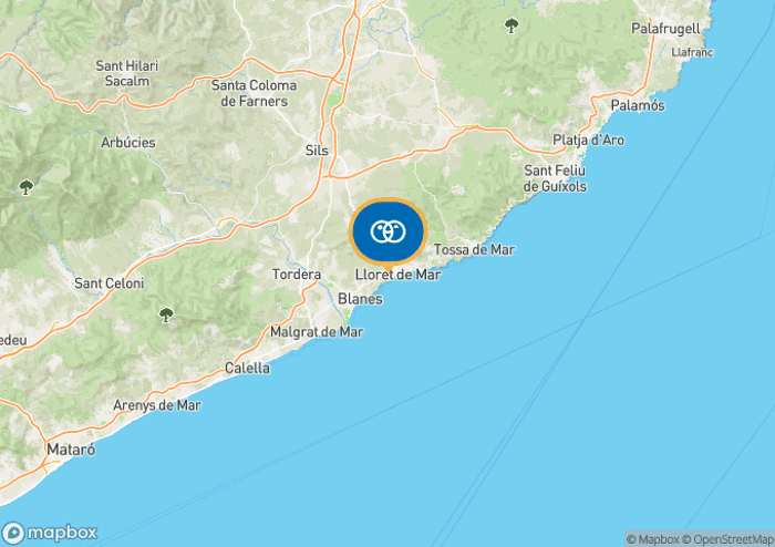 Localisez le camping sur la carte