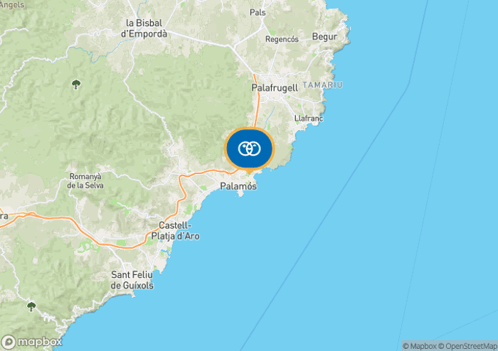 Localisez le camping sur la carte