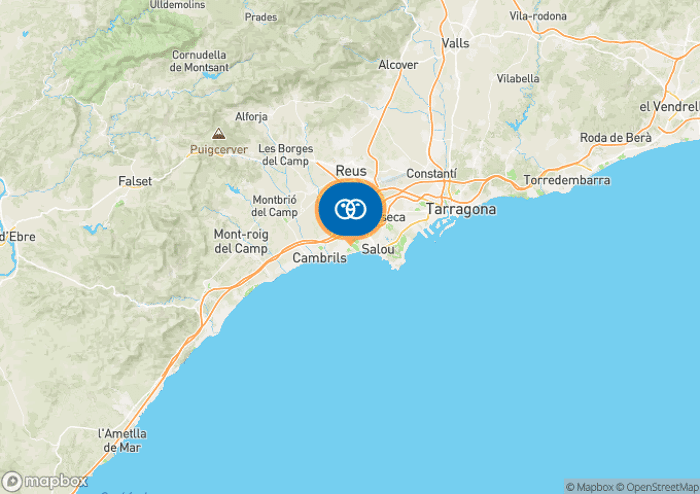 Localisez le camping sur la carte