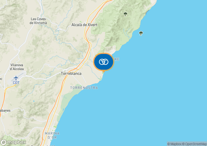 Localisez le camping sur la carte