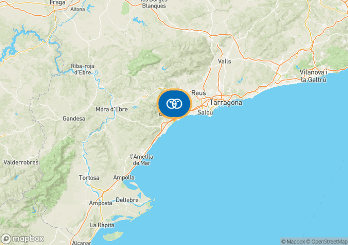 View the campsite on the map