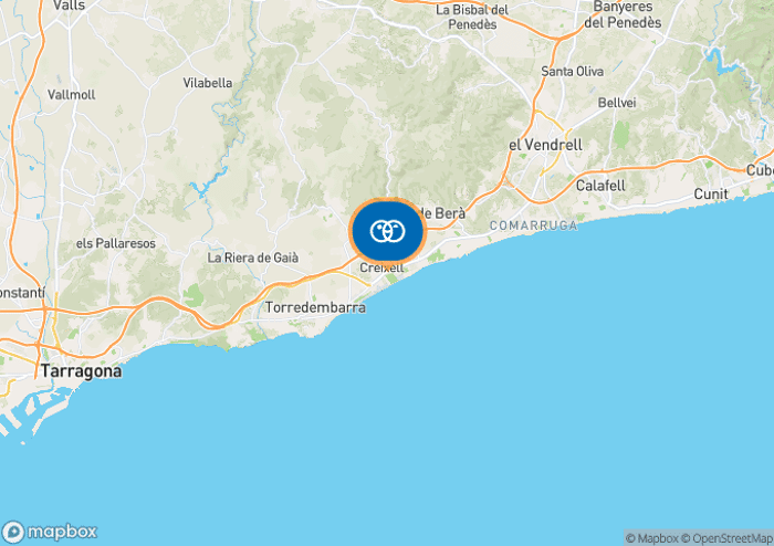 Bekijk de camping op de kaart