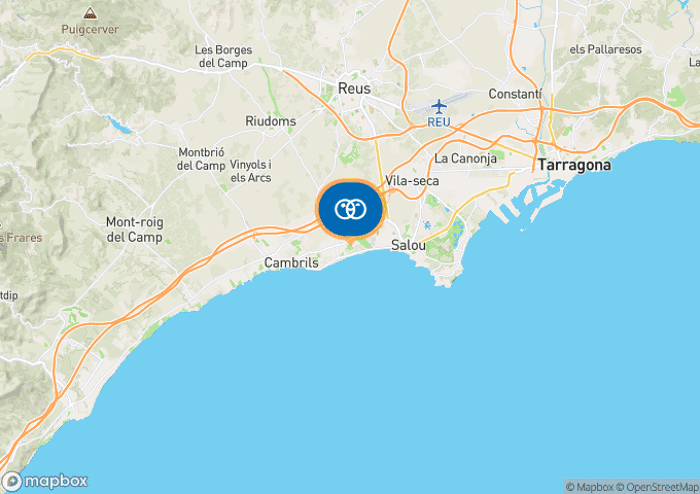 View the campsite on the map