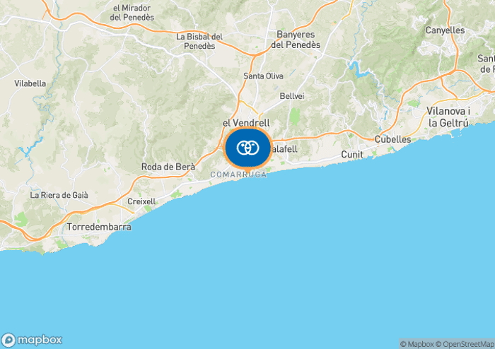 Bekijk de camping op de kaart