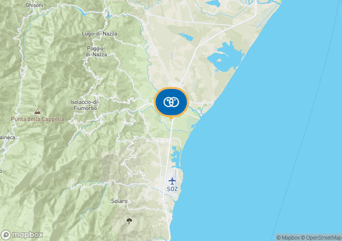 Localisez le camping sur la carte