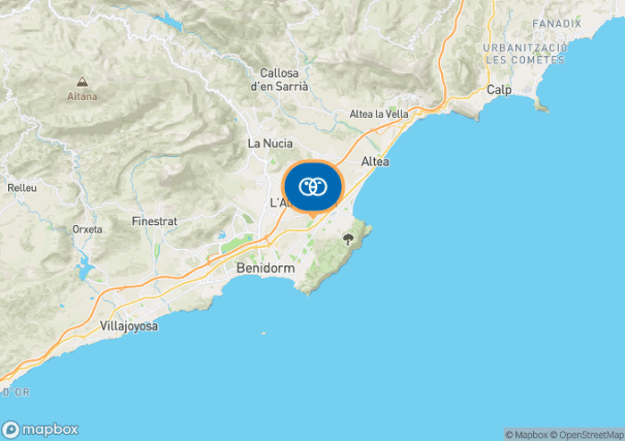 Bekijk de camping op de kaart