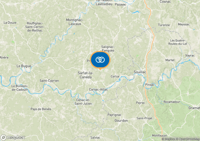 Localisez le camping sur la carte