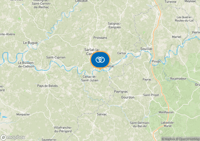 Localisez le camping sur la carte