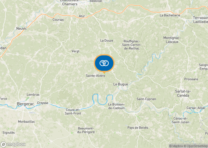 Localisez le camping sur la carte