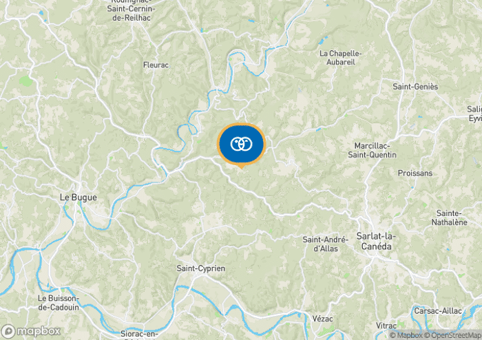 Localisez le camping sur la carte