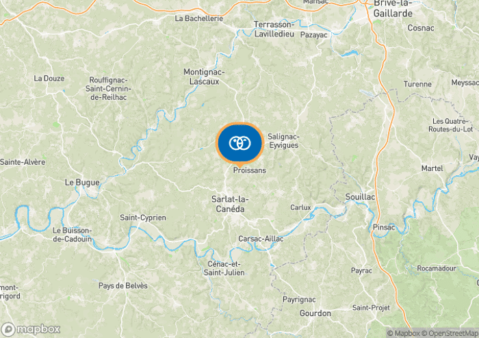 Localisez le camping sur la carte