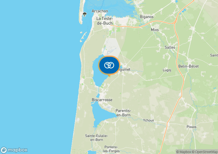 Bekijk de camping op de kaart