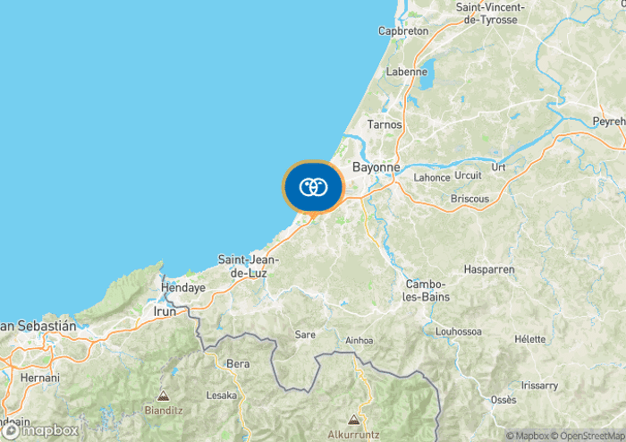 Bekijk de camping op de kaart