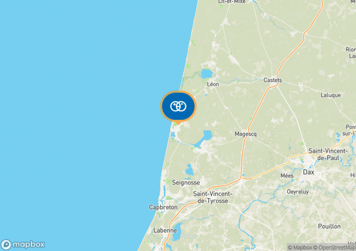 View the campsite on the map