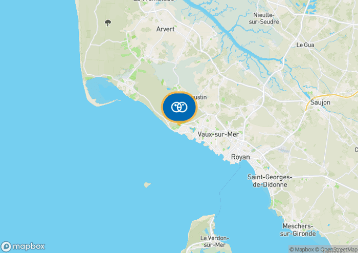 View the campsite on the map