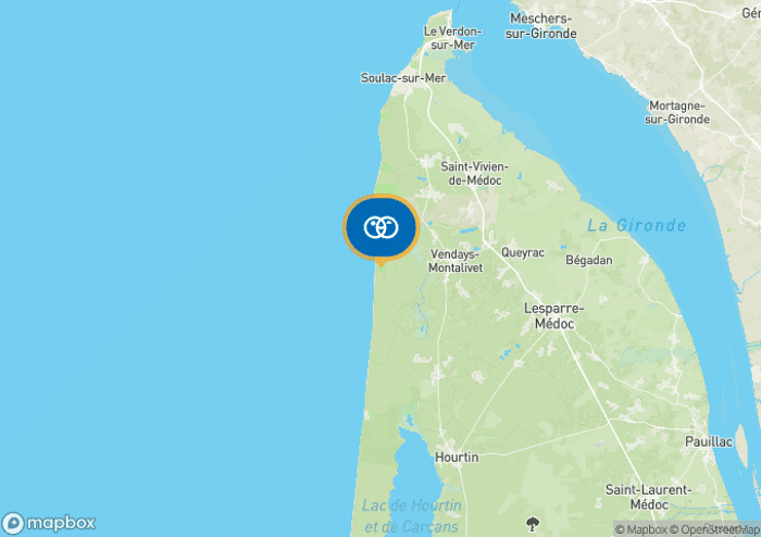 View the campsite on the map