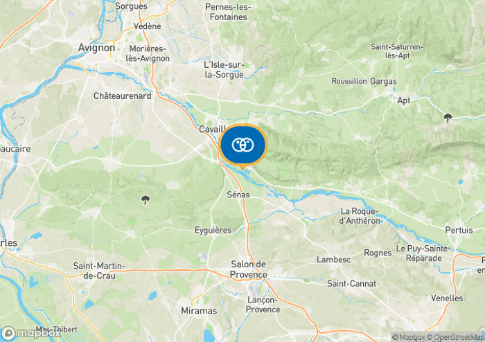 Bekijk de camping op de kaart