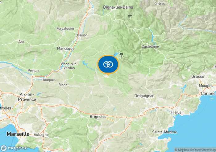 Bekijk de camping op de kaart