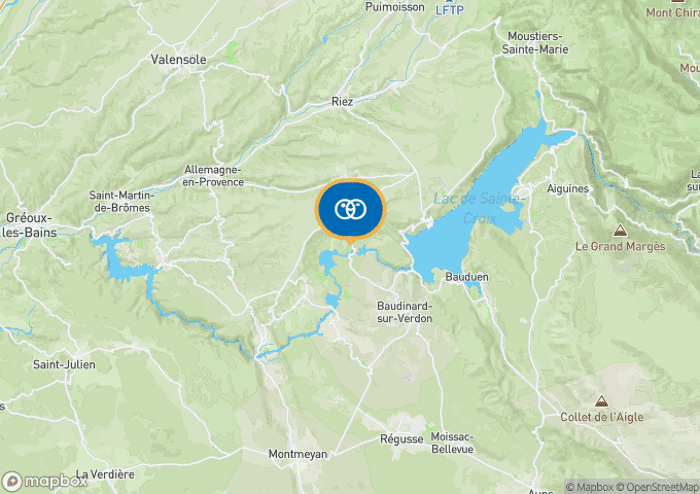 Bekijk de camping op de kaart