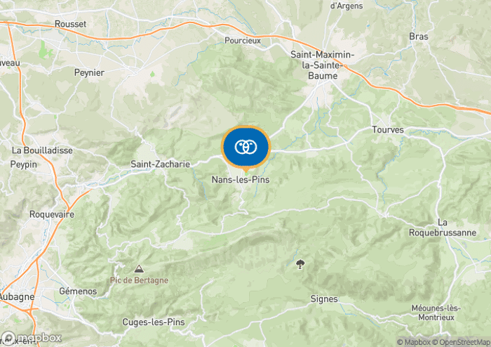 Localisez le camping sur la carte