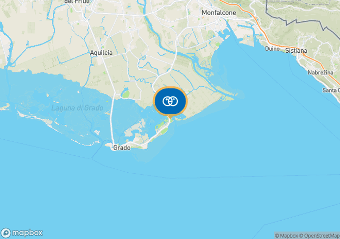 Localisez le camping sur la carte