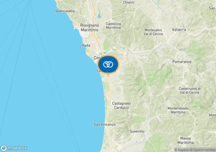 Bekijk de camping op de kaart