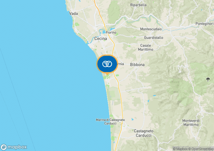 Localisez le camping sur la carte