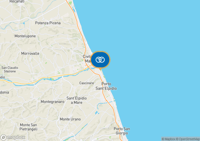 Localisez le camping sur la carte