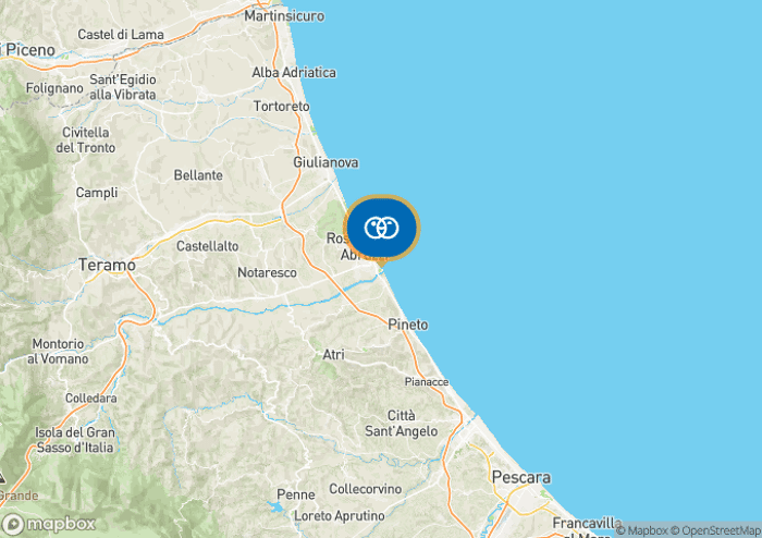 Localisez le camping sur la carte